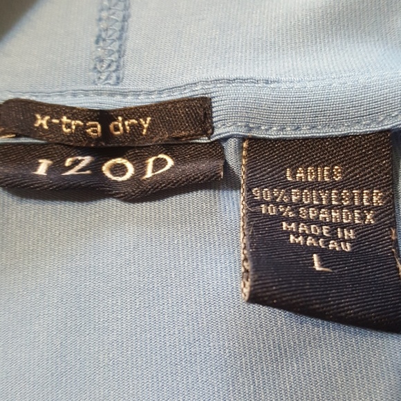 Izod X-Tra Dry Hooded Performance Jacket. Lg. - Picture 6 of 8